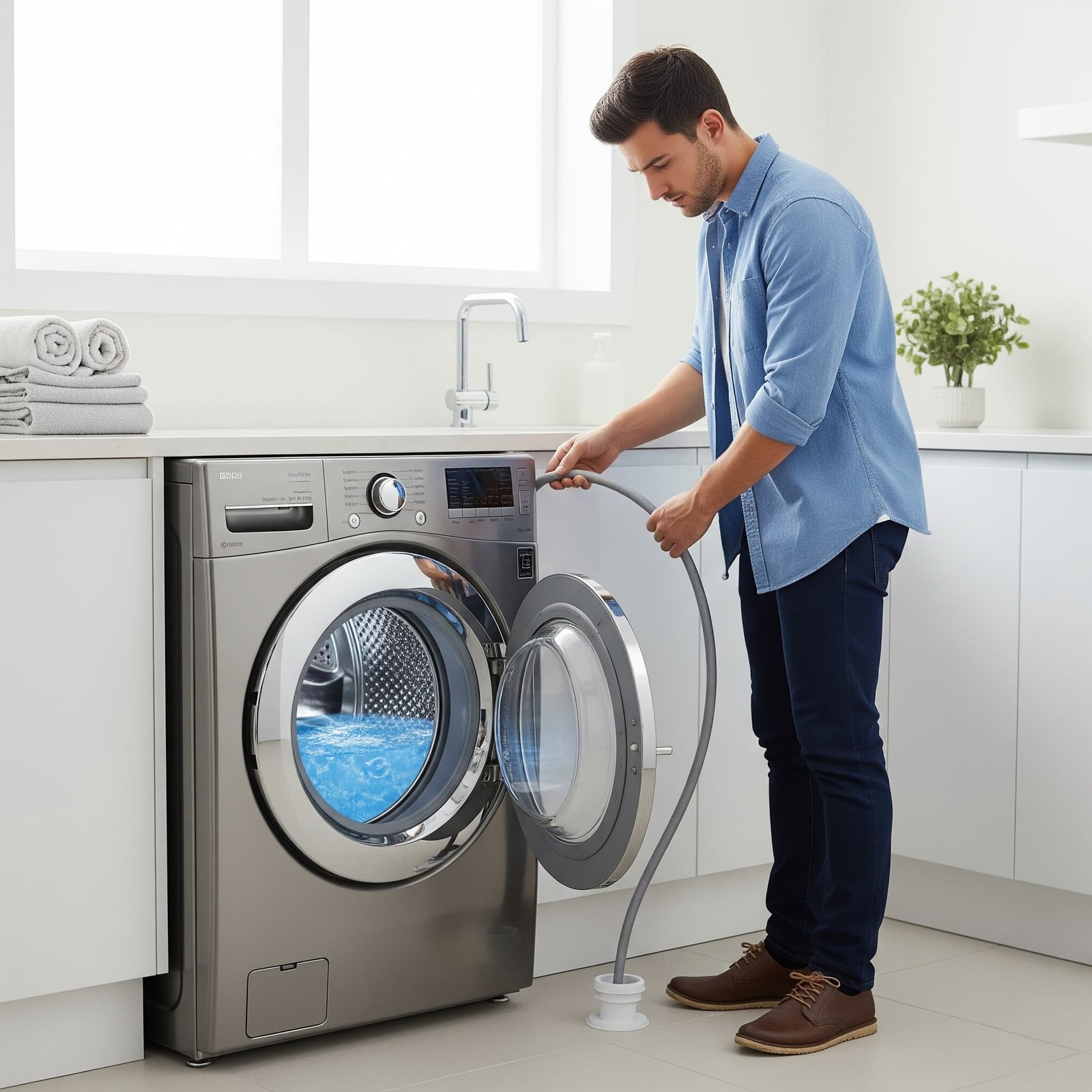 Washing machine not draining water issue - DIY repair guide